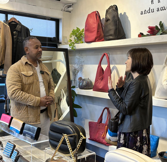 エチオピア大手メディアARTS TVの特別プログラム「ETHIOPIA in JAPAN」にて、表参道コンセプトストアをご紹介いただきました。