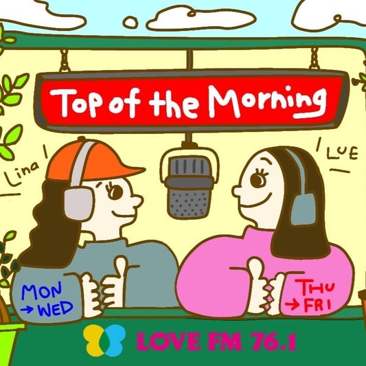 3月29日（金） LOVE FM「Top of the Morning」（ラジオ）にて、大丸福岡天神店でのポップアップストアをご紹介いただきました。
