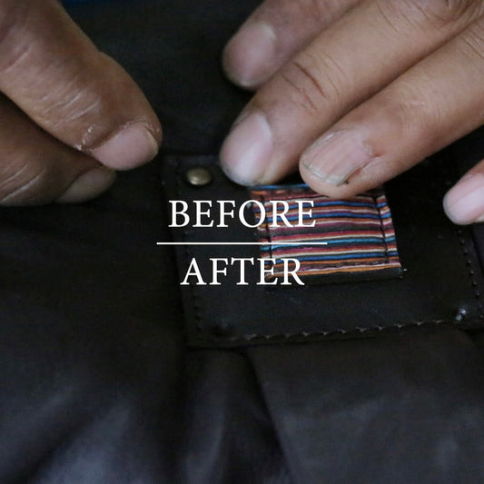 【andu ametの永久保証】大切なバッグに、もう一度命を【修理実例】