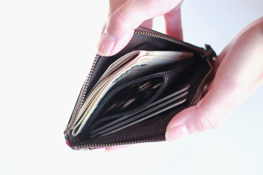 Half Wallet / シープスキン ミニ財布 – andu amet
