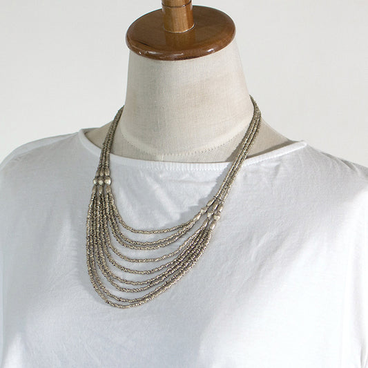 ＜Bullet＞ Nonaple Layered Necklace