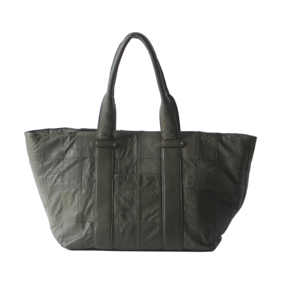 Make My Day  / シープスキン トートバッグ